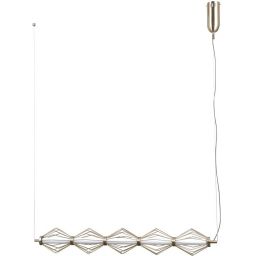 Italux Sevil lampa wisząca 5x25 W złota PND-34403-5-HBR