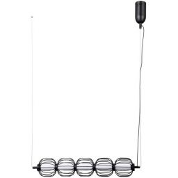 Italux Pedro lampa wisząca 1x20 W czarna PND-34405-5-BK