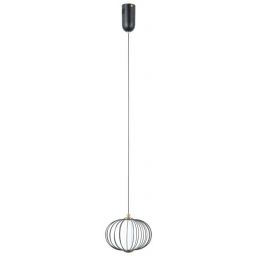 Italux Rabel lampa wisząca 1x5 W czarna PND-344221-1-BK