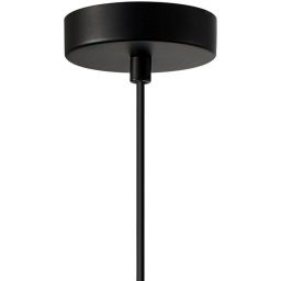 Italux Talia lampa wisząca 1x40 W czarna PND-36479A-1-BK-SG