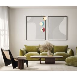 Italux Nauti lampa wisząca 3x25 W różowa-niebieska-pomarańczowa PND-37482-3V-MLTI