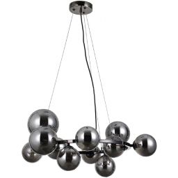 Italux Canello lampa wisząca 11x5 W czarny chrom PND-406007-11A-BCR