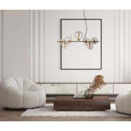 Italux Canello lampa wisząca 7x5 W złota PND-406007-7-HBR