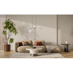 Italux Toledo lampa wisząca 7x5 W złota PND-40717-7-HBR