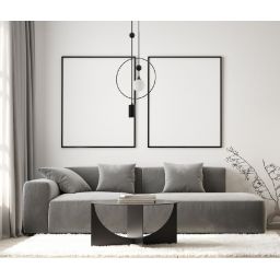 Italux Trosti lampa wisząca 2x60 W czarna PND-428892-BK