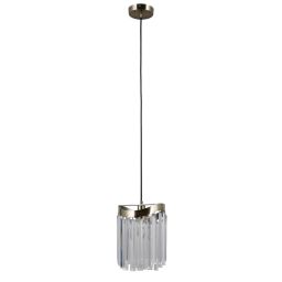 Italux Sabriga lampa wisząca 1x40 W brąz antyczny PND-44544-1