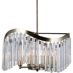 Italux Sabriga lampa podsufitowa 6x40 W brąz antyczny PND-44544-6