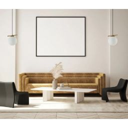 Italux Merseta lampa wisząca 1x40 W złota PND-463321L-BRO+W