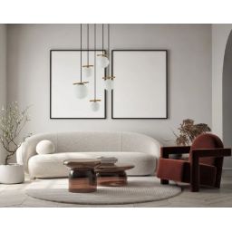 Italux Merseta lampa wisząca 5x65 W złota PND-463325A-BRO+W