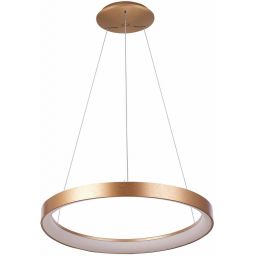 Italux Vico lampa wisząca 1x60 W złota PND-53675-078RPC-GD-3KS4K-TRDIMM