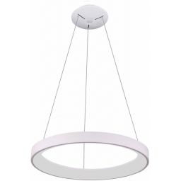 Italux Vico lampa wisząca 1x60 W biała PND-53675-078RPC-WH-3KS4K-TRDIMM