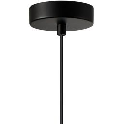 Italux Norlis lampa wisząca 1x40 W czarna-złota PND-54738A-1-BRO-AMB