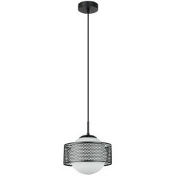 Italux Lomica lampa wisząca 1x40 W czarna PND-55456-1L-BK