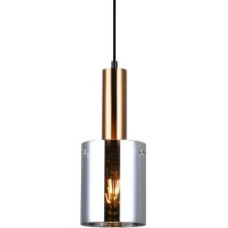 Italux Sardo lampa wisząca 1x40 W mosiądz PND-5581-1-BRO+SG