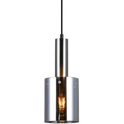 Italux Sardo lampa wisząca 1x40 W nikiel PND-5581-1-SC+SG