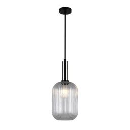 Italux Antiola lampa wisząca 1x40 W nikiel PND-5588-1L-SC+CL