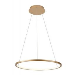 Italux Vinola lampa wisząca 1x38 W złota PND-56135B-060RPC-GD-3KS4K-TRDIMM