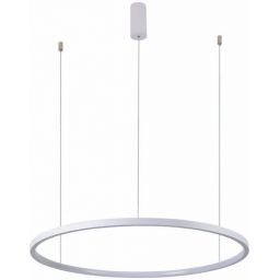 Italux Vinola lampa wisząca 1x38 W biała PND-56135B-060RPP-WH-3KS4K-TRDIMM