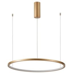 Italux Vinola lampa wisząca 1x48 W złota PND-56135B-080RPP-GD-3KS4K-TRDIMM