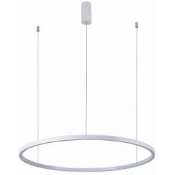 Italux Vinola lampa wisząca 1x48 W biała PND-56135B-080RPP-WH-3KS4K-TRDIMM