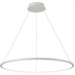 Italux Vinola lampa wisząca 1x58 W biała PND-56135B-100RPC-WH-3KS4K-TRDIMM