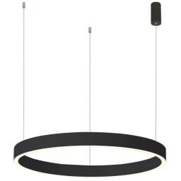 Italux Brasco Down lampa wisząca 1x60 W czarna PND-56215-080RPP-BK-3KS4K-TRDIMM