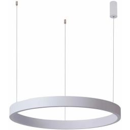 Italux Brasco Down lampa wisząca 1x60 W biała PND-56215-080RPP-WH-3KS4K-TRDIMM