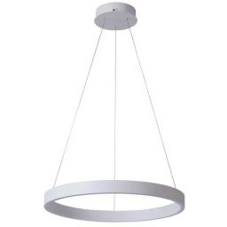 Italux Brasco Up Down lampa wisząca 1x60 W biała PND-56215D-060RPC-WH-3KS4K-TRDIMM