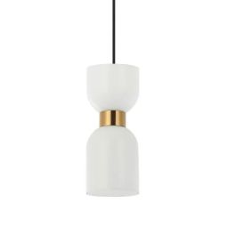 Italux Monza lampa wisząca 1x40 W mosiądz PND-57602-1-BRO