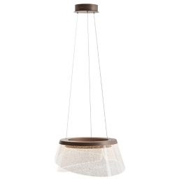 Italux Foren lampa wisząca 1x47 W brązowa PND-59178-47W-3K