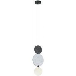 Italux Andrea lampa wisząca 1x25 W czarna/szary PND-59779B-1M-MLTI