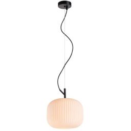 Italux Rues lampa wisząca 1x60 W czarna PND-64536A-M-BL-OPA