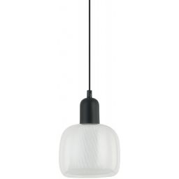 Italux Lamezia lampa wisząca 1x40 W czarna PND-67594-1-BK+CL