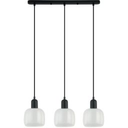 Italux Lamezia lampa wisząca 3x40 W czarna PND-67594-3-BK+CL