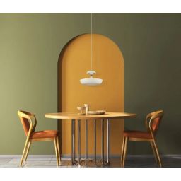 Italux Marina lampa wisząca 1x40 W biała PND-73221-1L-WH