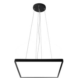 Italux Bastia lampa wisząca 1x45 W czarna PND-83625-450S-45W-BL