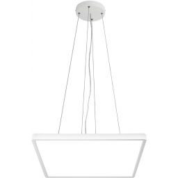 Italux Bastia lampa wisząca 1x45 W biała PND-83625-450S-45W-WH