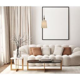 Italux Moren lampa wisząca 1x60 W brązowa PND-84678D-AB