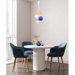 Italux Cases lampa wisząca 4x40 W multikolor PND-94794-4A-MLTI