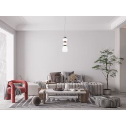 Italux Evans lampa wisząca 1x15 W złota PND-94981V-3B-GD