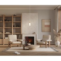 Italux Santos lampa wisząca 1x40 W złota PND-95331-1-BRSS