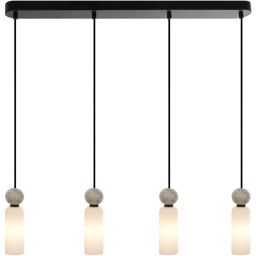 Italux Santos lampa wisząca 4x40 W czarna PND-95331-4-BK