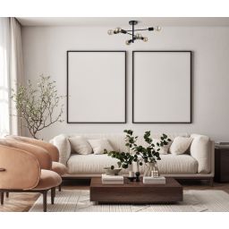 Italux Piansi lampa wisząca 6x40 W czarny mat PND-4025-6-BL