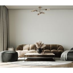 Italux Piansi lampa wisząca 6x40 W mosiądz miodowy PND-4025-6-HBR