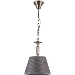 Italux Zanobi lampa wisząca 1x40 W brąz antyczny PND-43272-1