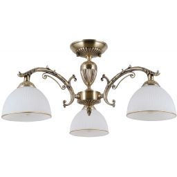 Italux Feneza lampa podsufitowa 3x40 W brązowa PND-5122-3