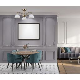 Italux Feneza lampa podsufitowa 3x40 W brązowa PND-5122-3