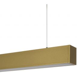 Italux Traversi SL Suspended lampa wisząca 1x26 W biała-złota PRD-3566-086-GD-830-PN