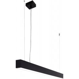 Italux Traversi RX Suspended lampa wisząca 1x44 W biała-czarna PRD-5470-142-BK-830-PN