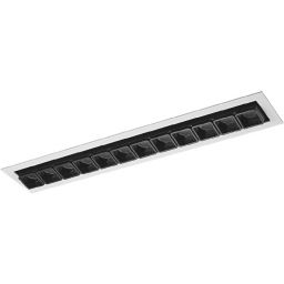 Italux Harper lampa do zabudowy 12x24 W czarna SL74108/24W S-WH